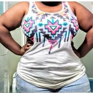 Cream Tank Top